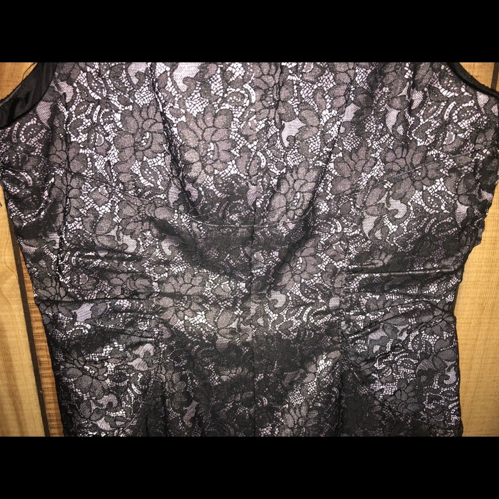 Adrianna Pappel lace look dress